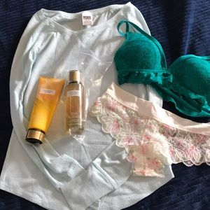 New Victoria secret pink lot. On hold for ladaane